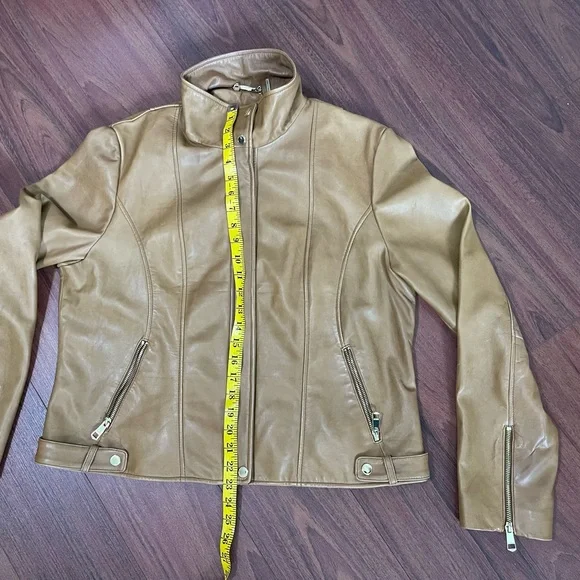 Vintage Brown Moto Wilsons Leather jacket coat Sz XL - Picture 13 of 15